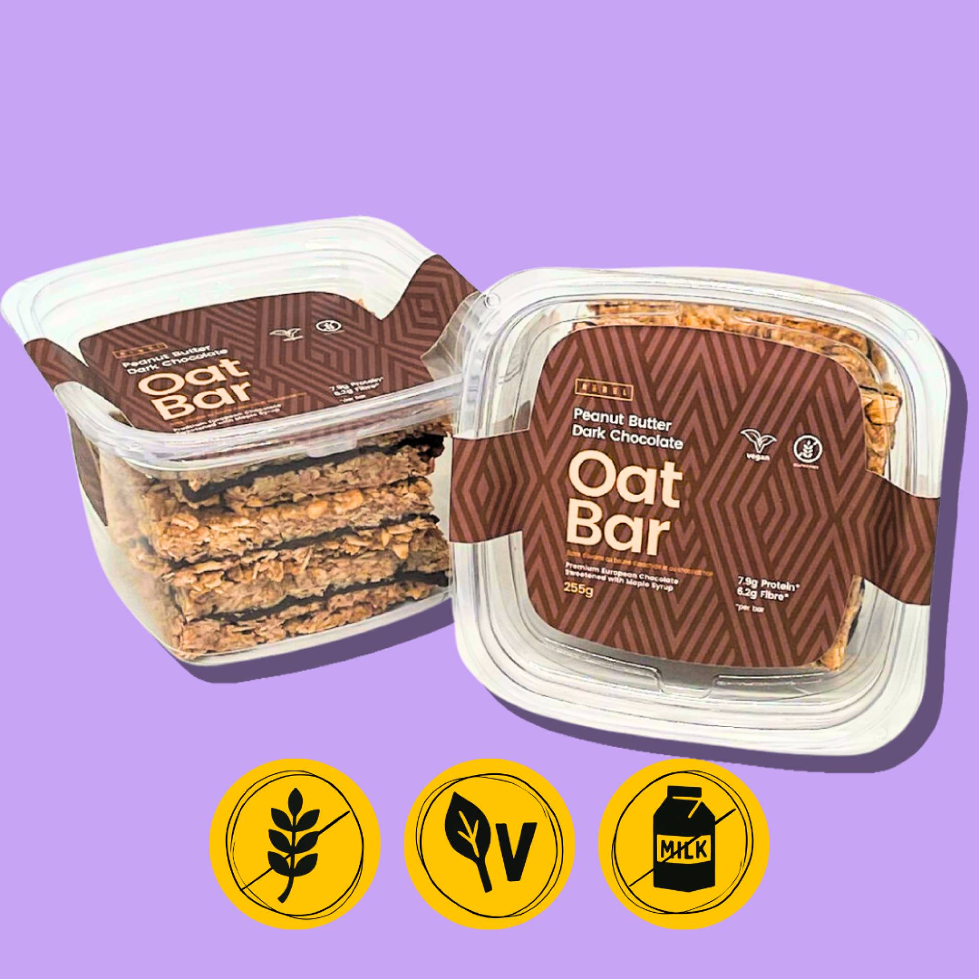Dark Chocolate Oat Bars