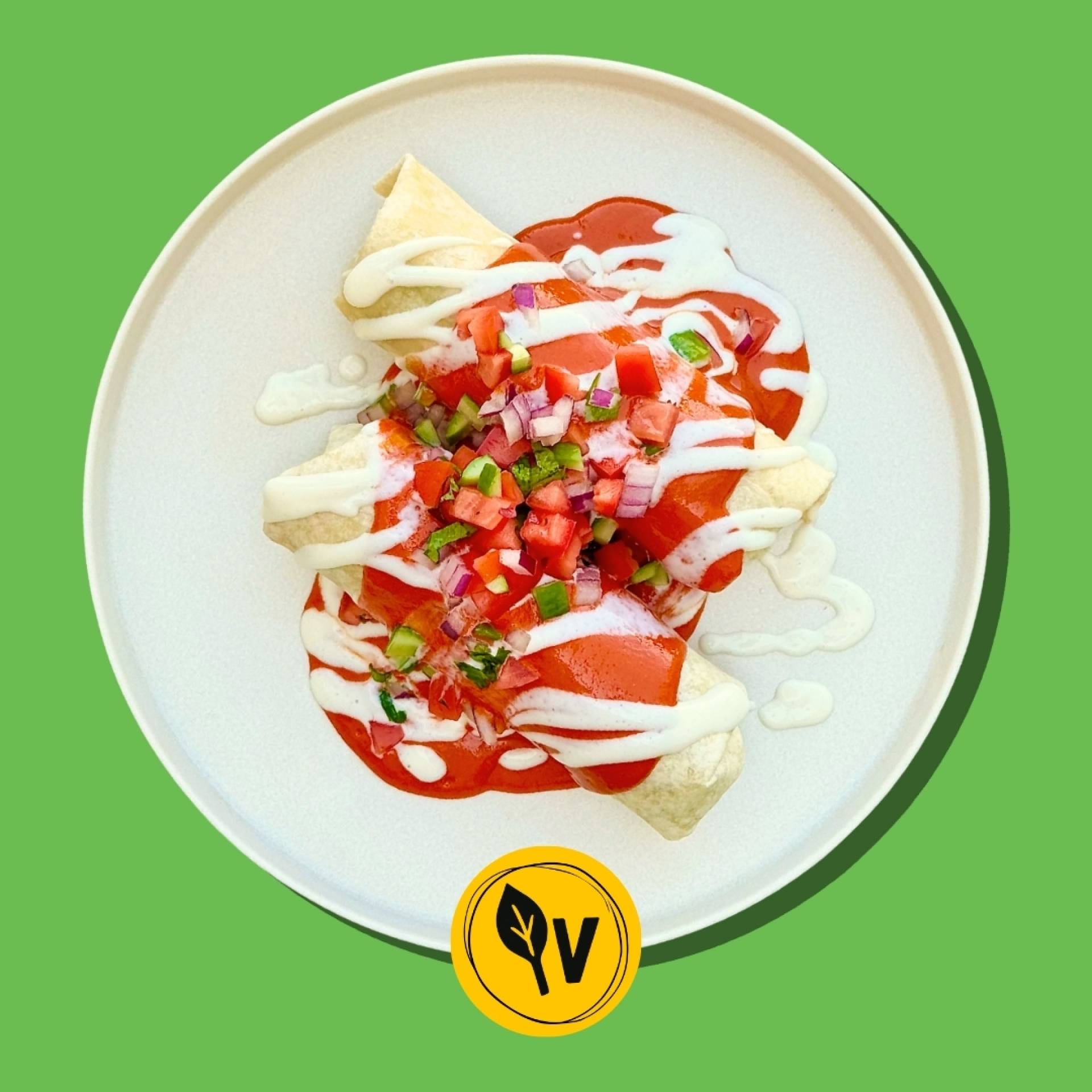 Smokeshow Black Bean Enchiladas