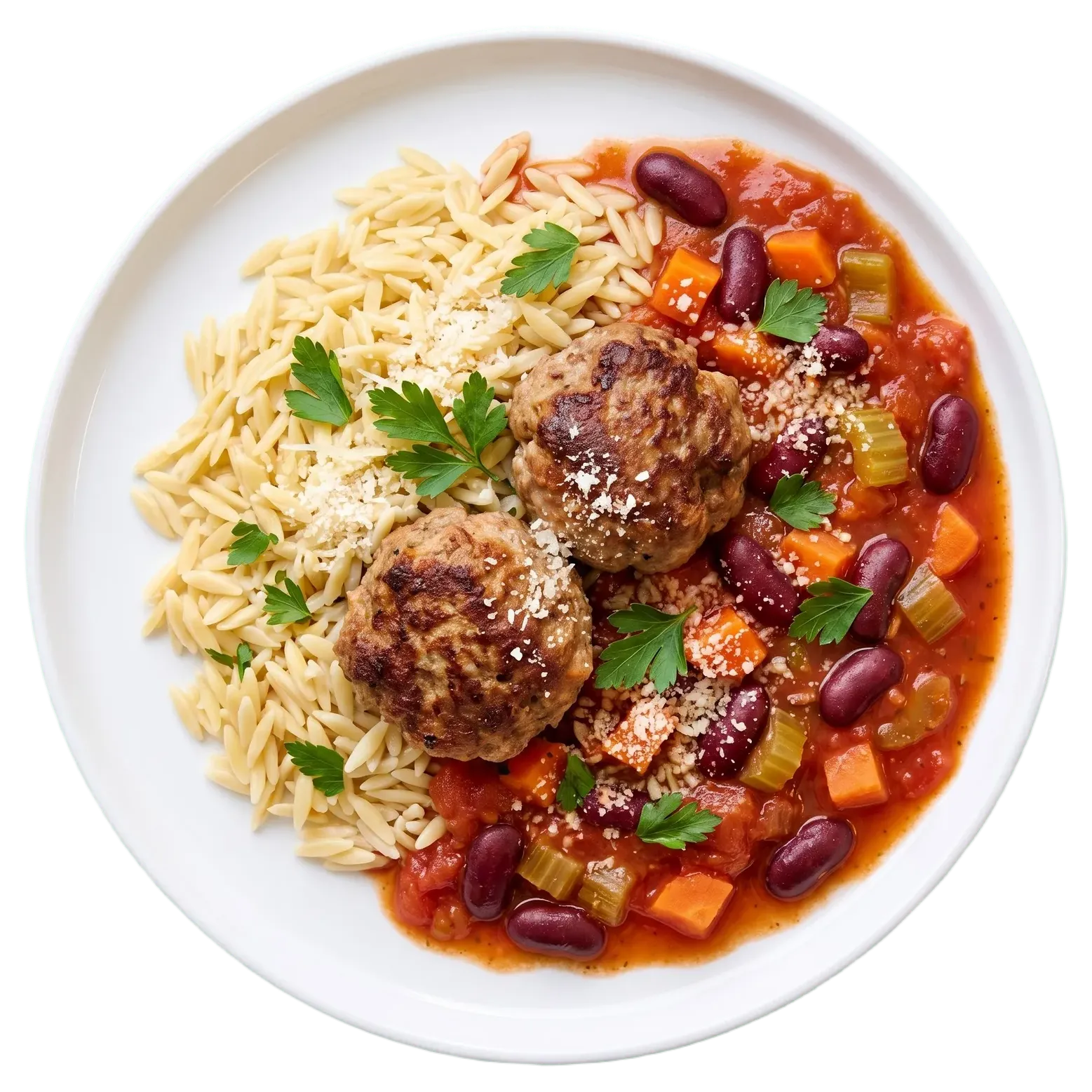 Mama Mia Meatball Orzo