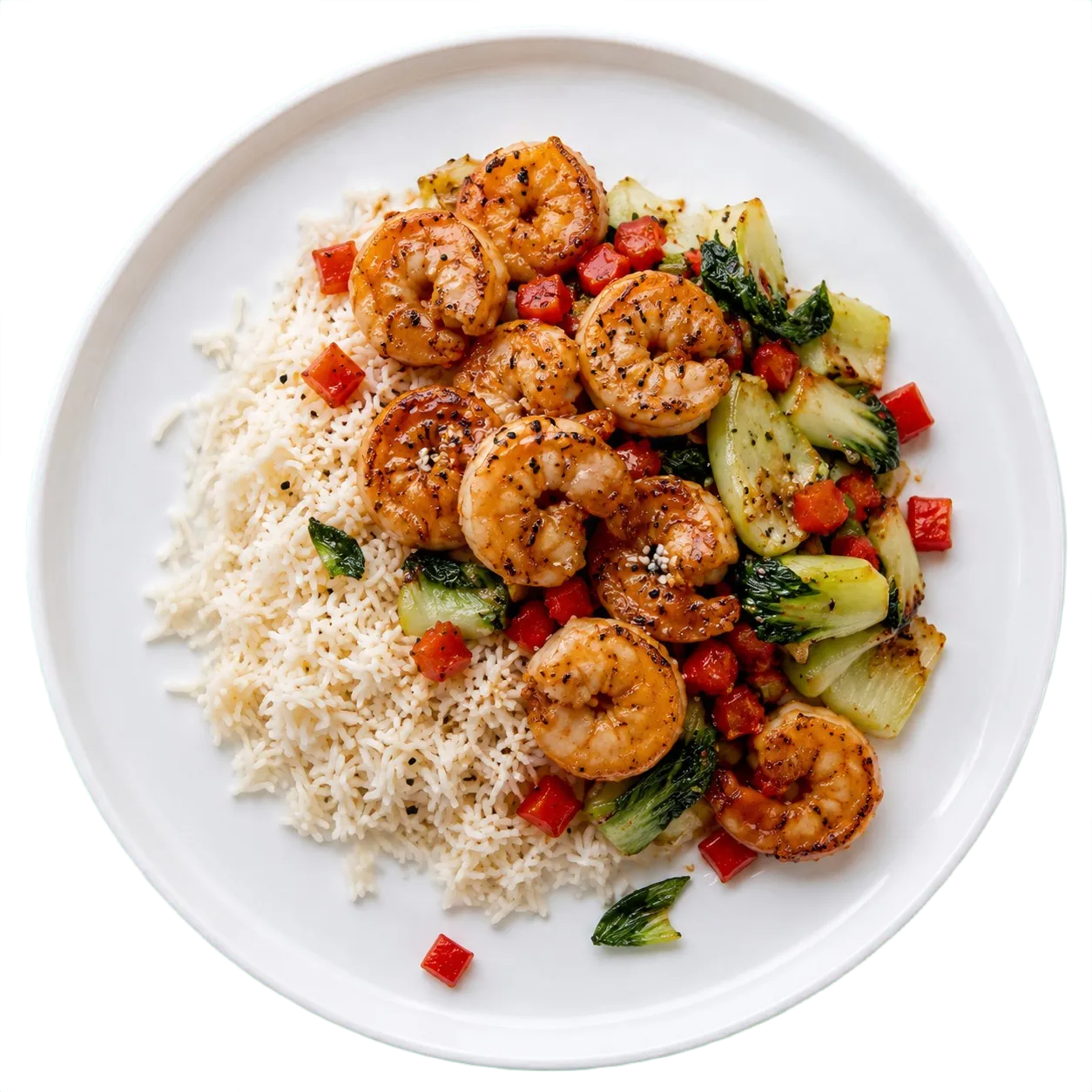 Sizzlin' Honey Ginger Shrimp