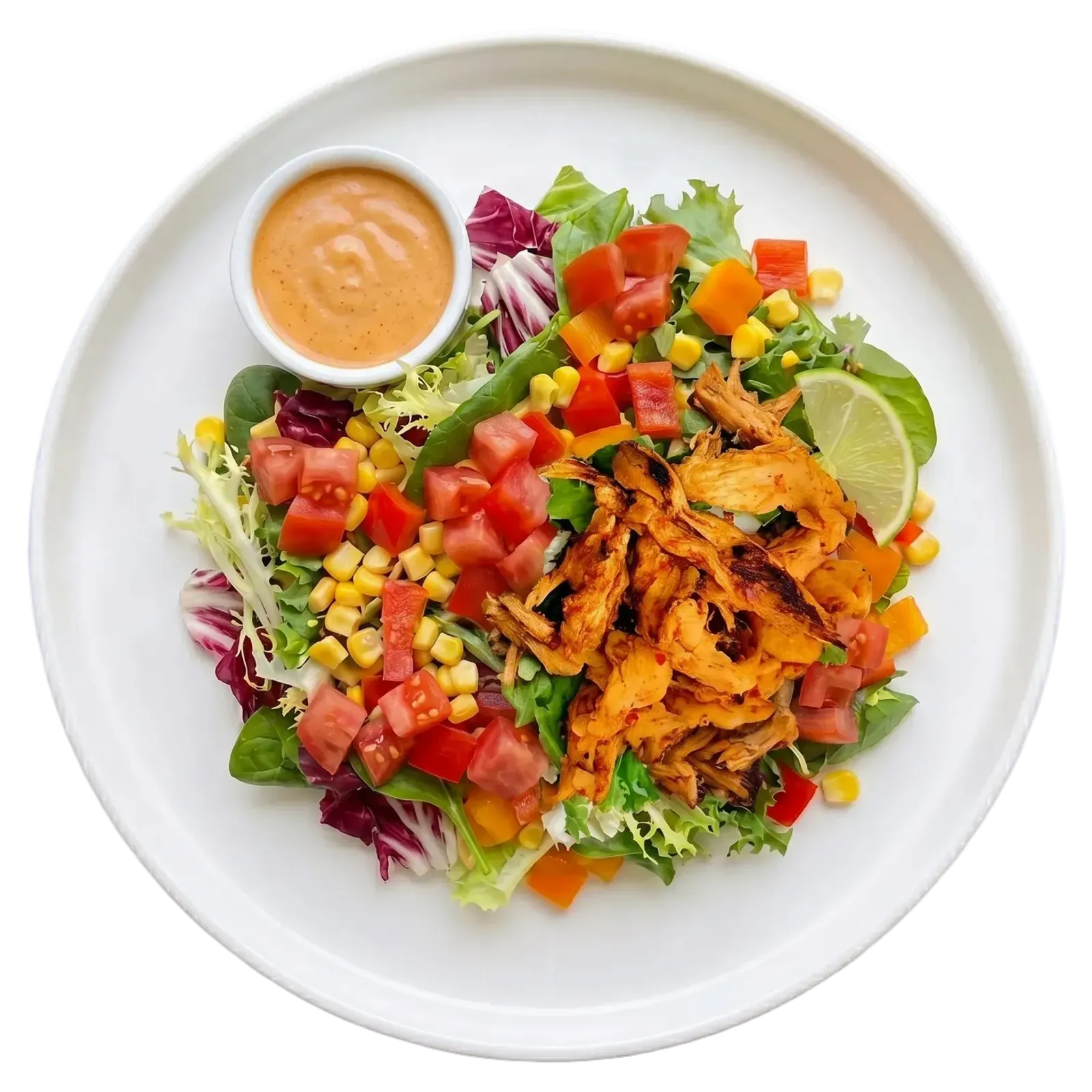 Santa Fe Sunset Chick'n Salad