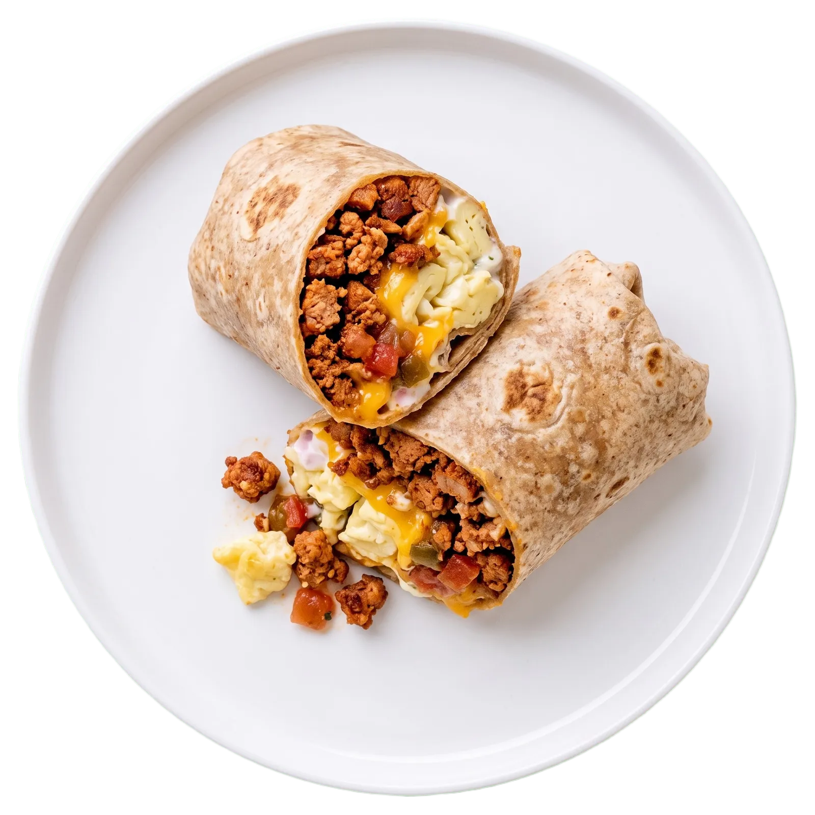 LUCHA LIBRE Chorizo Scramble Wrap