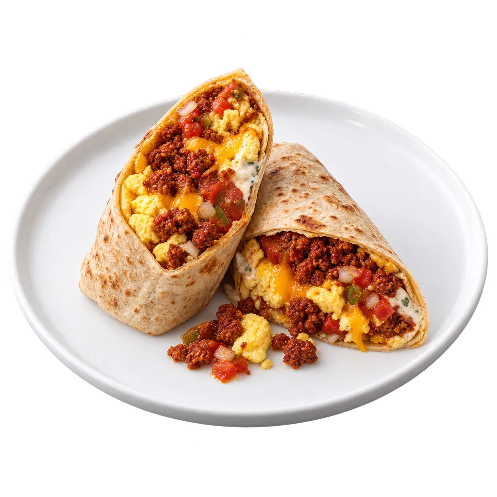 LUCHA LIBRE Chorizo Scramble Wrap