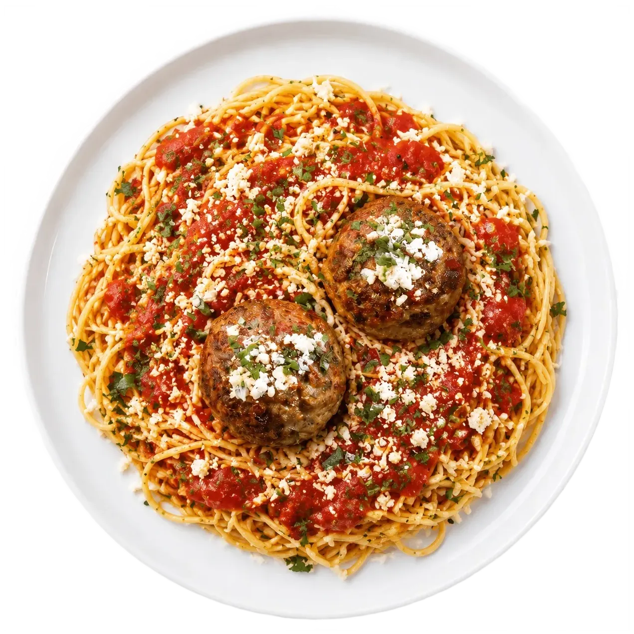 Twirl of the Town Spaghetti & Meatballs