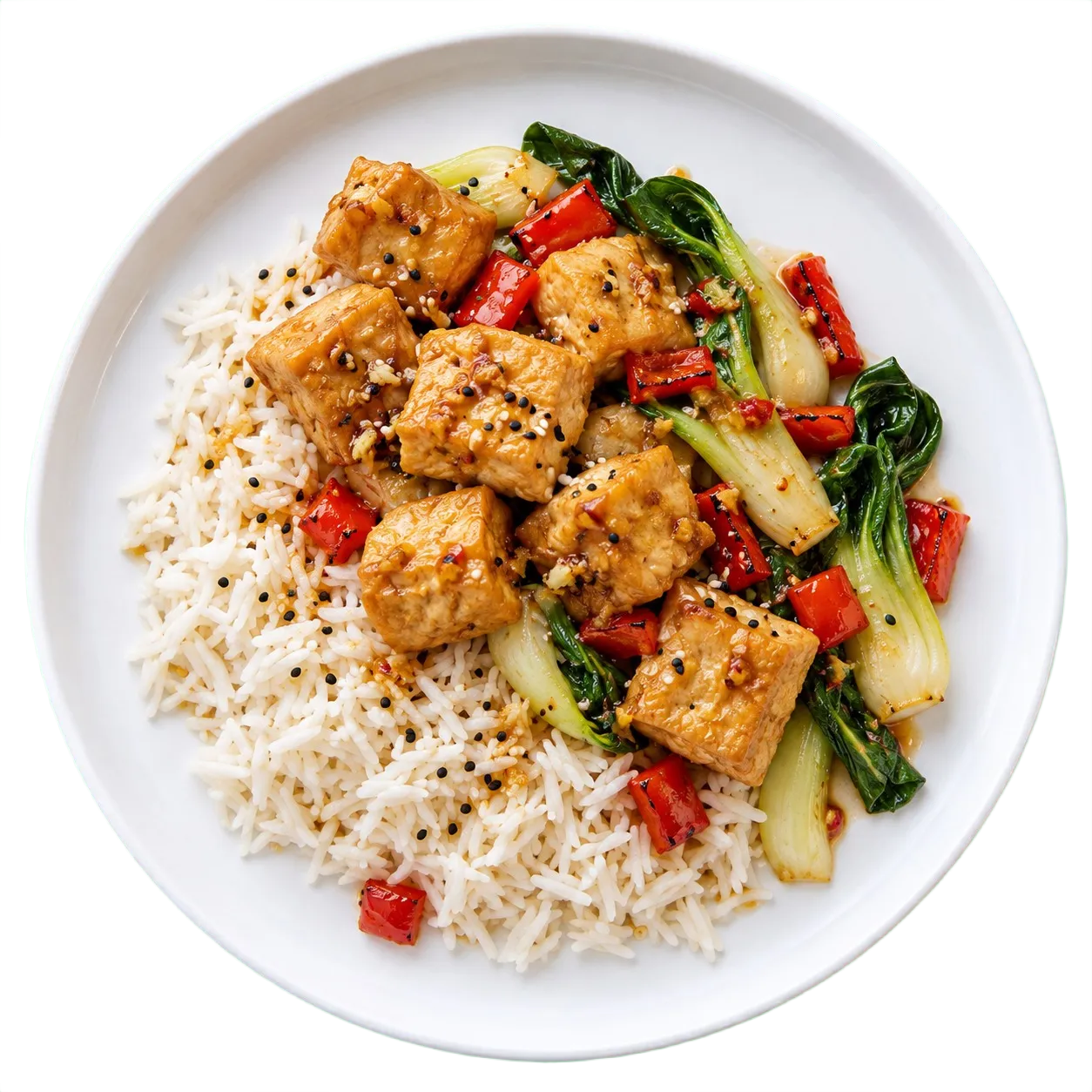 Sizzlin' Sweet Ginger Tofu