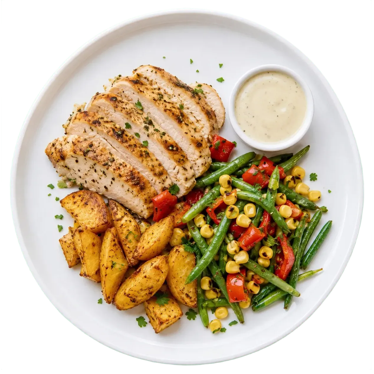 Garlic Parm-adise Chicken