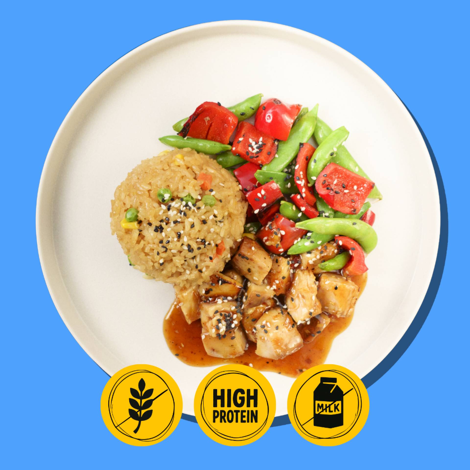 Sticky Wok Orange Chicken