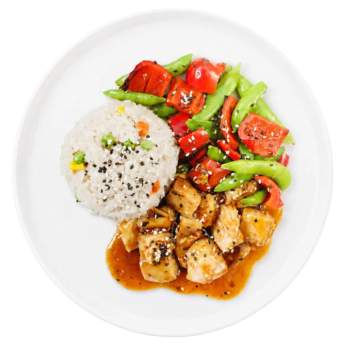 Sticky Wok Orange Chicken