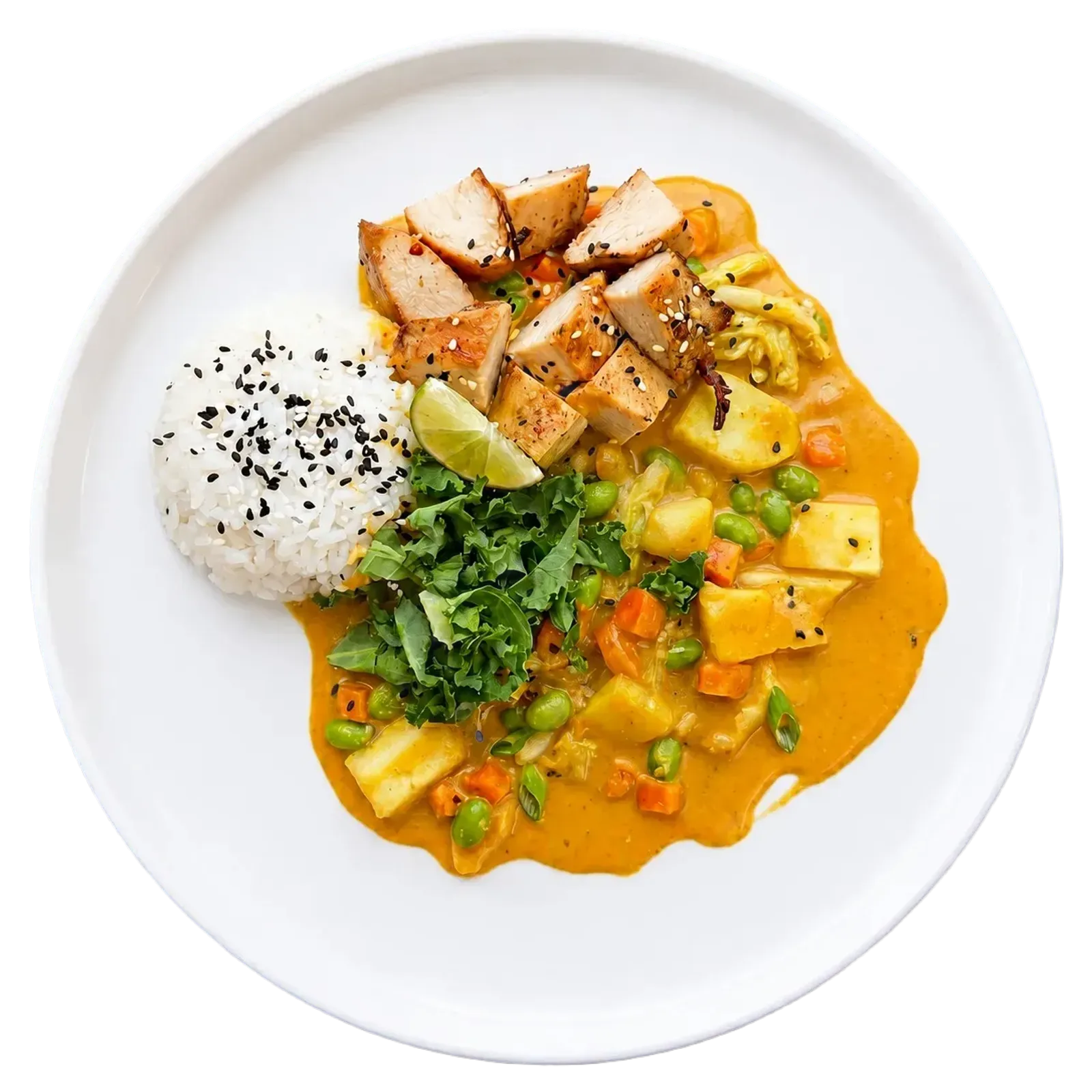 Peanut Paradise Yellow Thai Chicken Curry