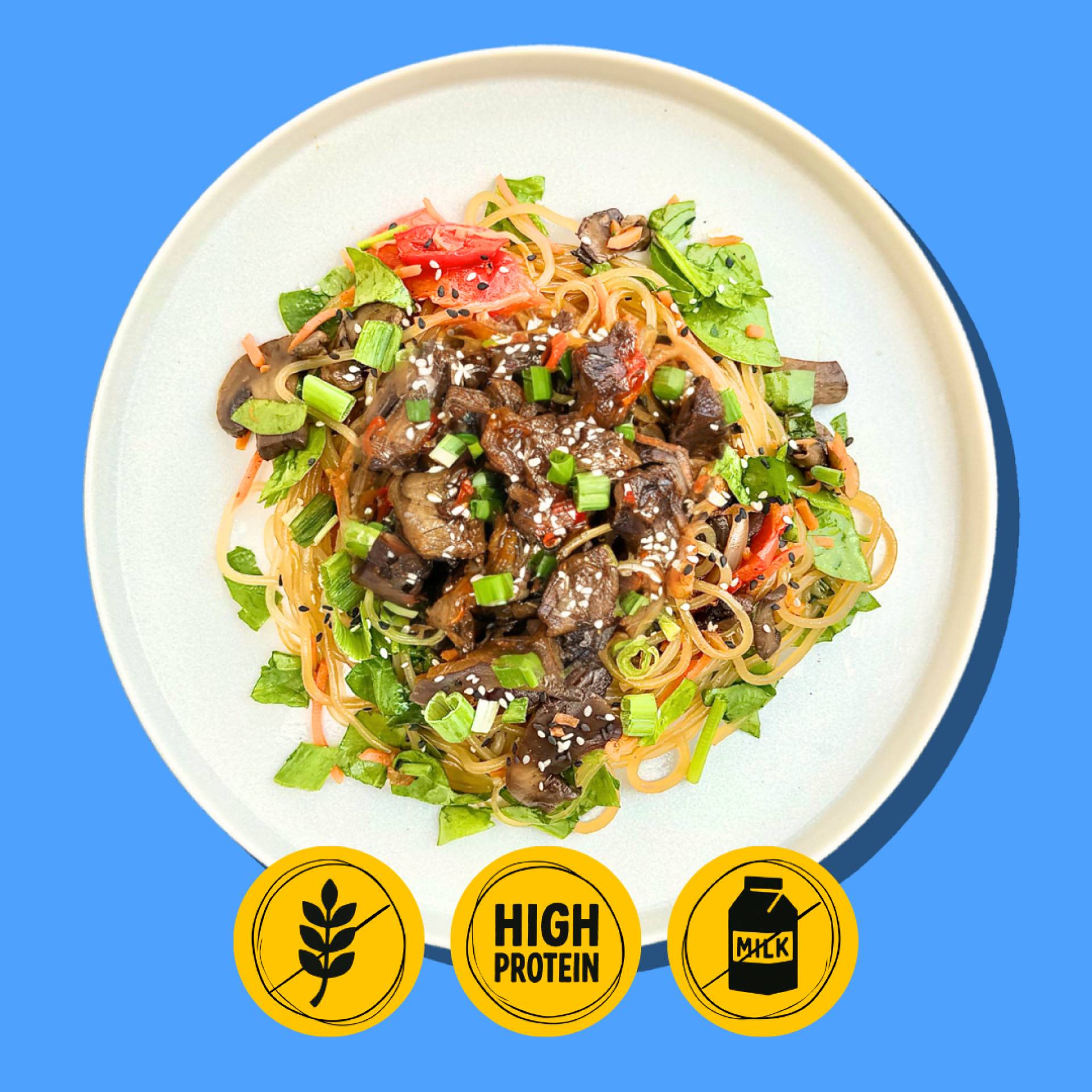 K-Pop Beef Glass Noodles