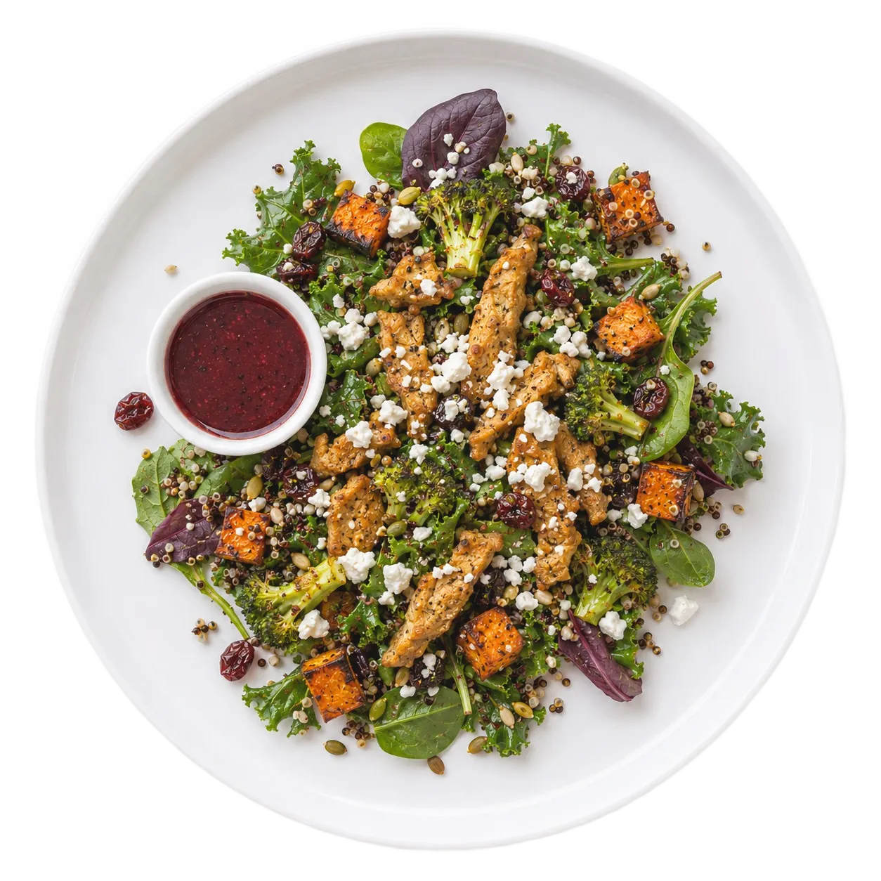 Summer Berry Veggie Power Bowl