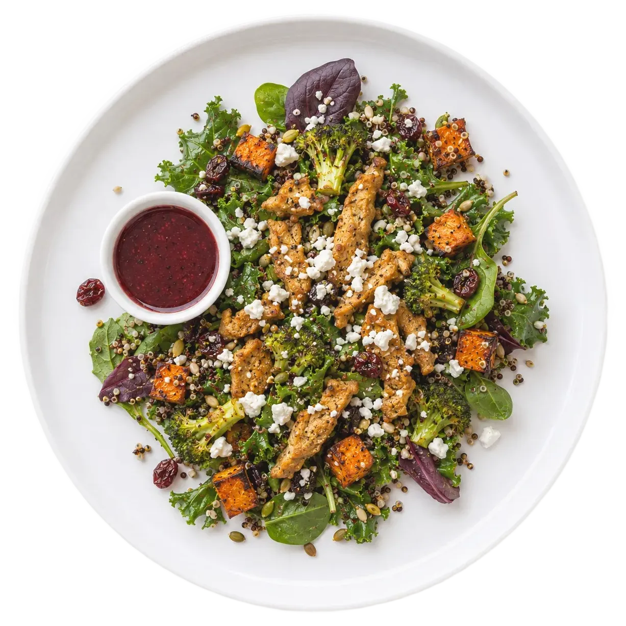 Summer Berry Veggie Power Bowl