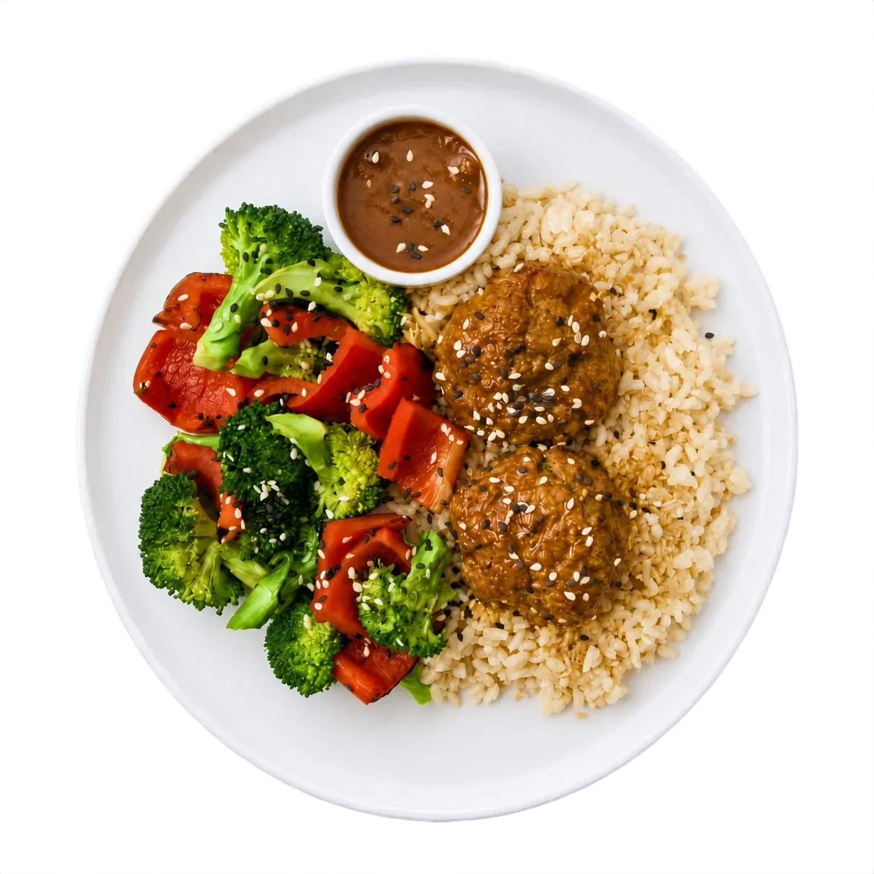 Aloha Teriyaki Turkey Meatballs