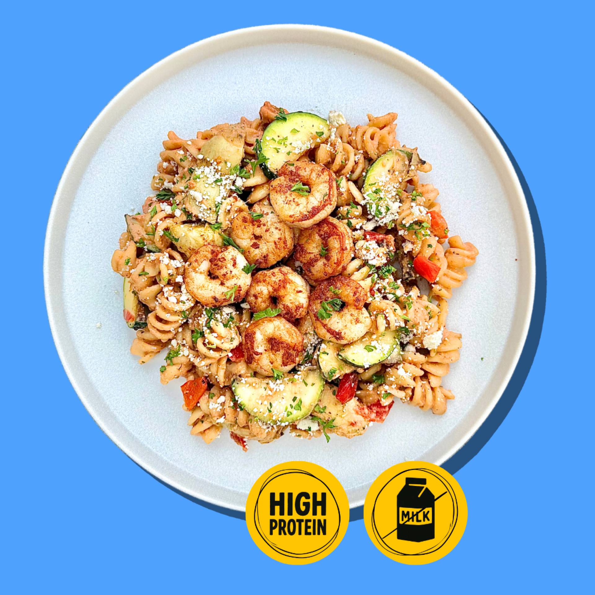 Tuscan Blush Prawn Primavera