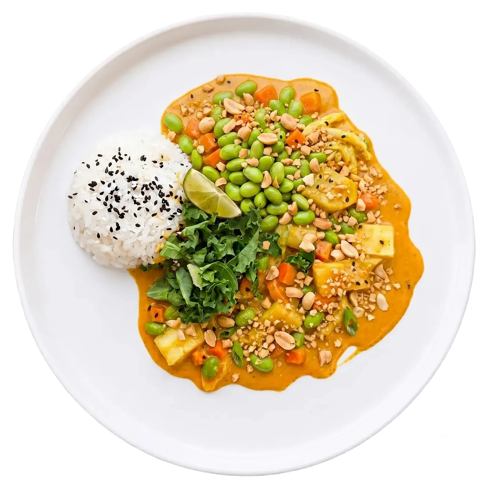 Peanut Paradise Yellow Thai Curry