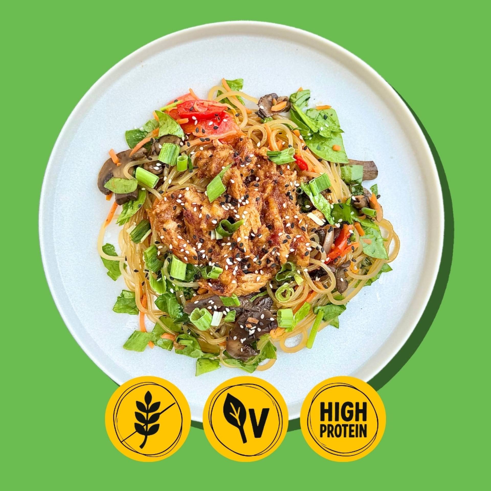 K-Pop Veggie Glass Noodles