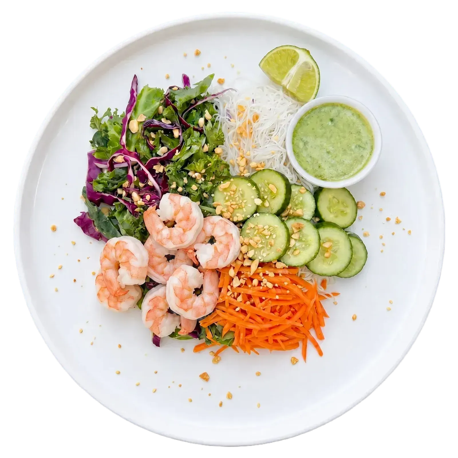Vietnamese Shrimp Salad Roll Remix