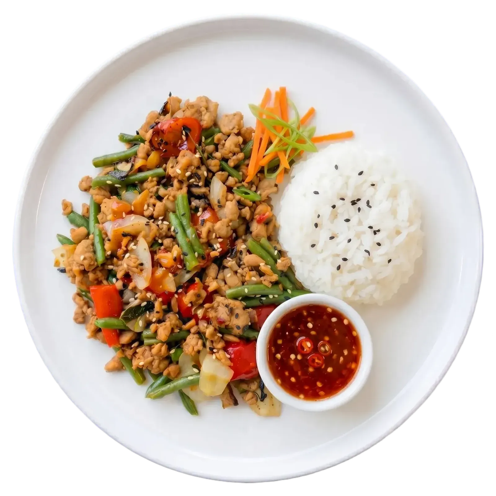 Bangkok Basil Beef Pad Krapow