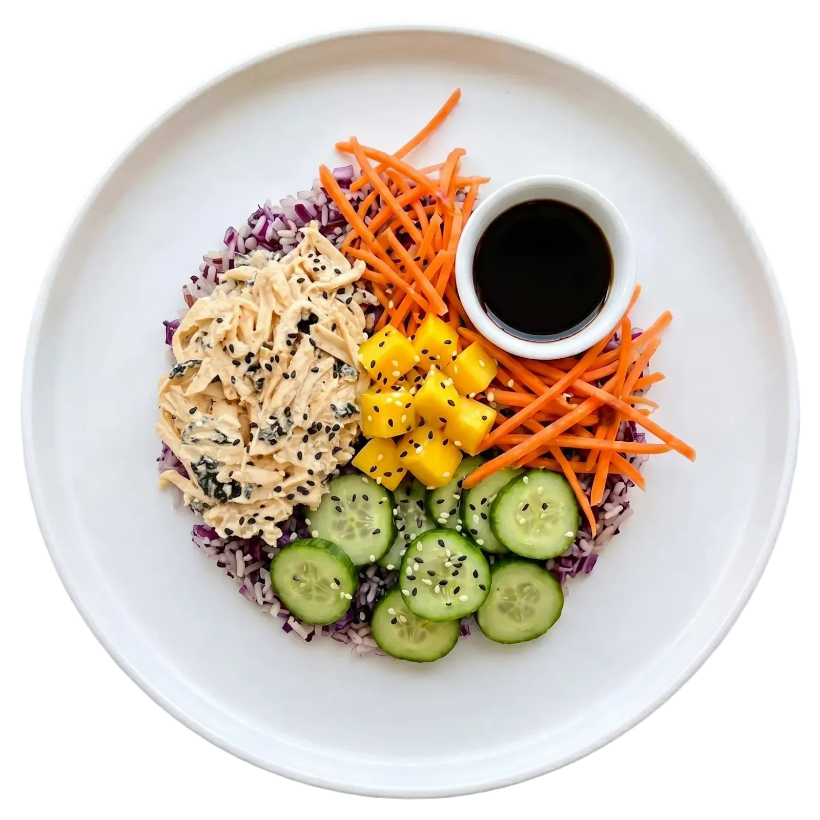 Mango Dragon Roll Sushi Bowl